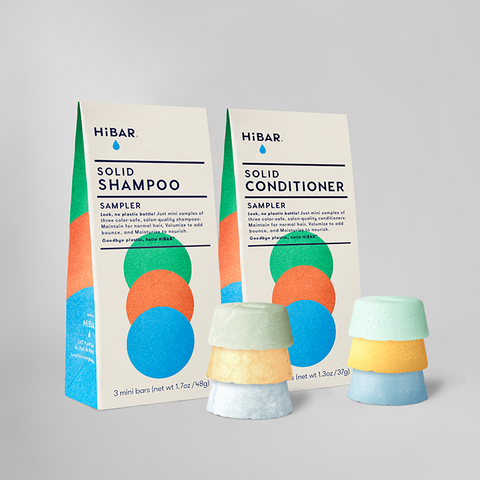 HiBar Sampler- solid shampoo or conditioner